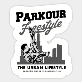 PARKOUR URBAN FREESTYLE Sticker